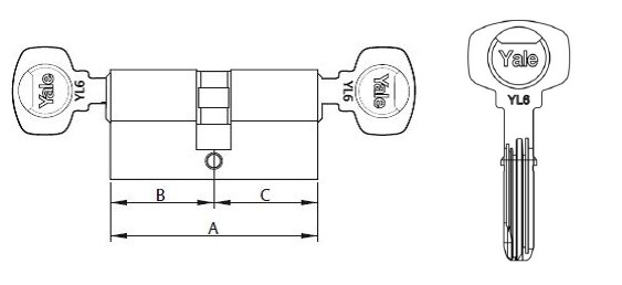 Cilindro Yale Y6