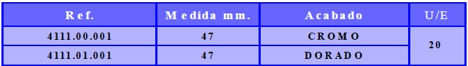 Picaporte Reversible