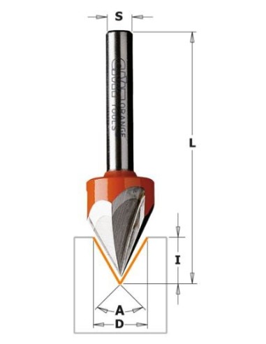 Fresa Letras Z3 60º