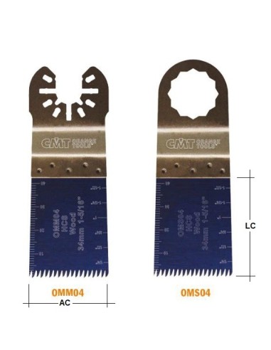 Cuchillas Multicortadora CMT de 34mm